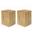 End Table With 18" High, Natural Color And Wood-Like Appearance, Indoor Outdoor Usage, Can Be Mixed Varying Height Reading Decorations Balcony Decor-352584713
