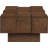 Anzio Oak Veneer Coffee Table-108713679