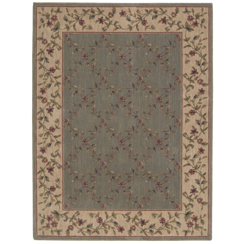 Godfrey Floral Indoor Rug, Rectangle 5'6" x 7'5"