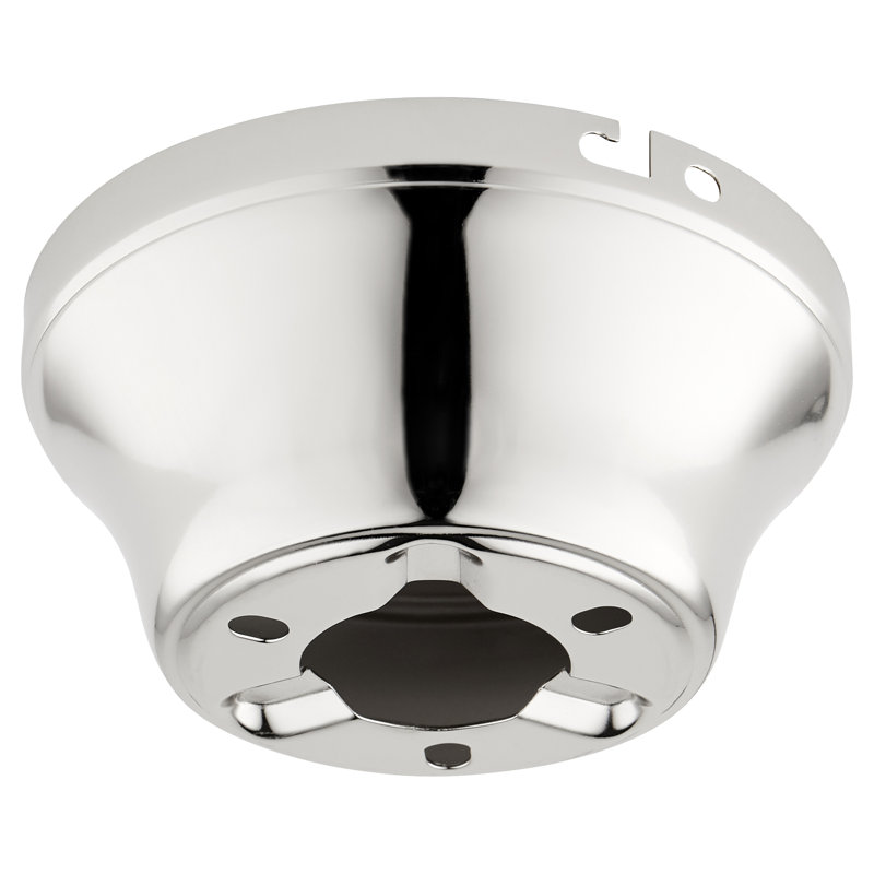 Ceiling Fan Hugger Adapter, Polished Nickel