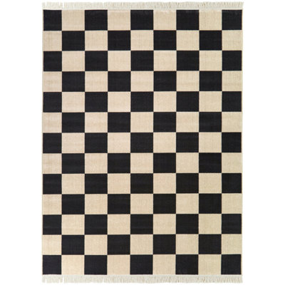 Cemshid Checkered Indoor Rug