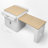 51.1" Wide Kitchen Island With Extendable Top-1591812053