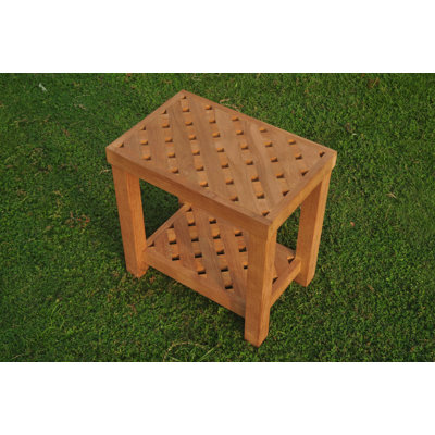 Macaluso Solid Wood Side Table