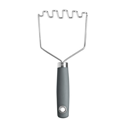 Tovolo Elements Stainless Steel Masher – Perfect Tool For Mashing Potatoes, Avocado, Vegetables, And More! 
