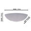 Blandford Ceramic Up & Downlight