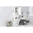 Modern Tall Storage Cabinet With Tilt-Out Compartment And Adjustable Shelves For Bathroom-1124256723