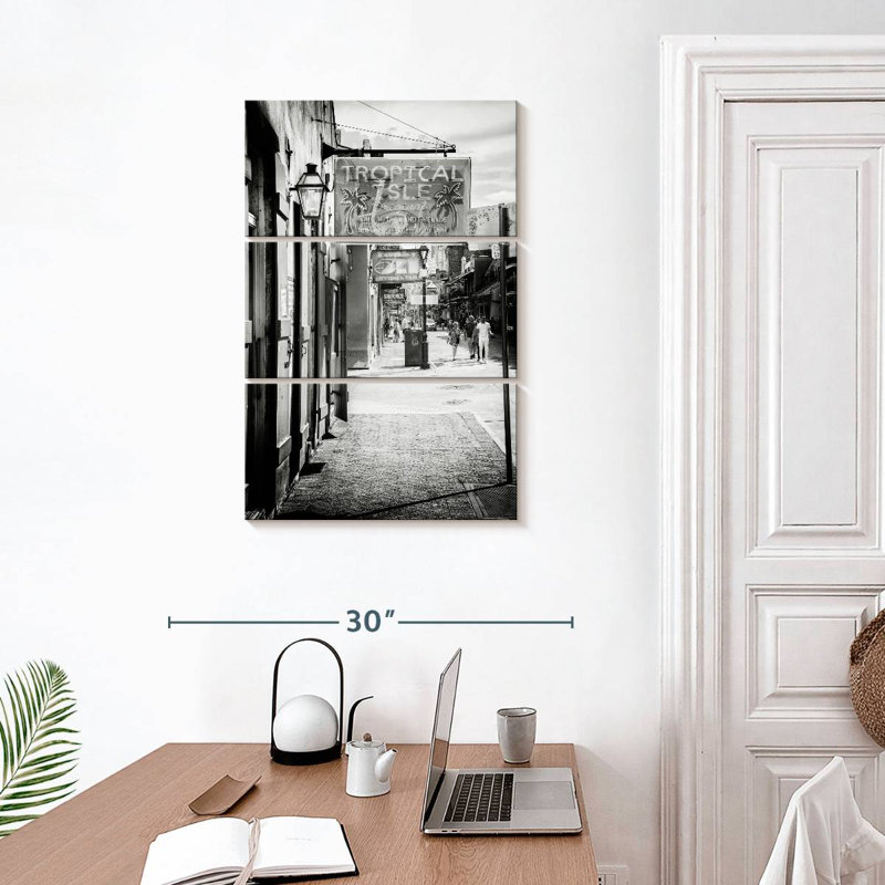 Masam Black NOLA - Street Life New Orleans, H 32 po x l 20 po