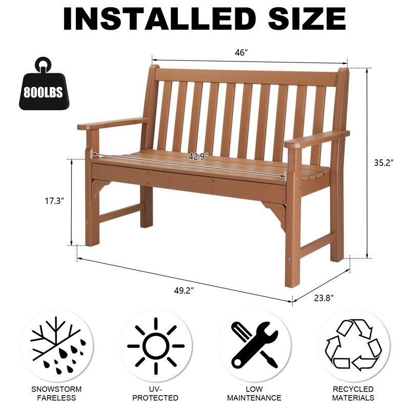 Banc d'extérieur Holsworthy