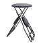Table d'appoint et deux sièges escamotables