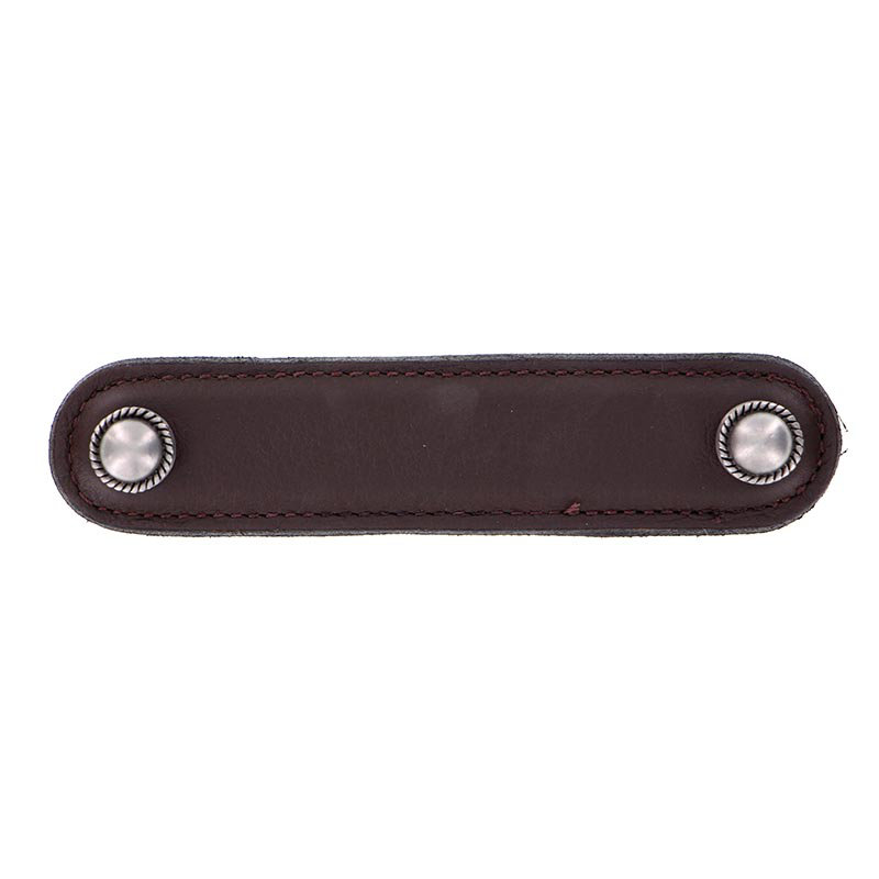 Sanzio 6" Center to Center Bar Pull, 4", Polished Nickel