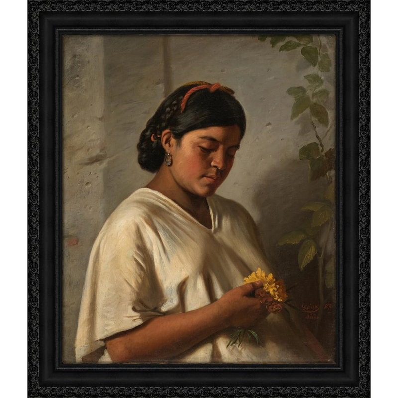 Indienne avec souci (Mujer indigena con cempasaºchil) (1876)