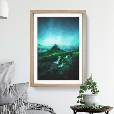 Waterfalls - Picture Frame Graphic Art Print