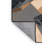 Machine Washable Carlstadt Modern Rustic Geometric Rug in Black – Black Binding-1125163082