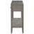 Contemporary 3-Drawer Console Table with 1 Shelf-501204527
