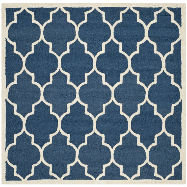 Cannen Hand Tufted Wool Geometric Rug