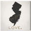 « new jersey love », impression sur toile tendue encadrée-66597709
