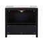 Organisateur de meuble-lavabo de salle de bain avec lavabo, ensemble d'armoire de rangement pour salle de bain