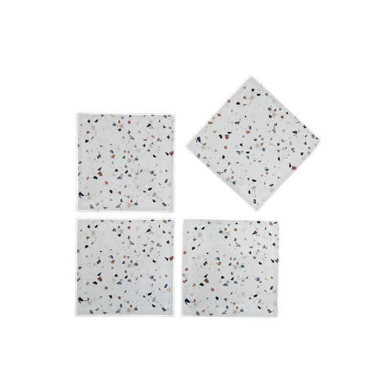 Glass Square 1 Piece Coaster