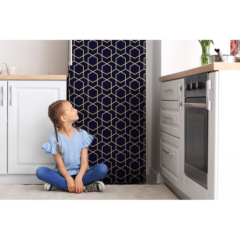 Abstract Door Decal