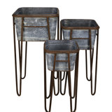 Presson Handmade Metal Pot Planter