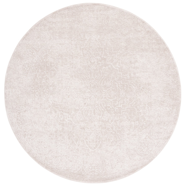 Reflection Traditional Area Rug In Creme / Ivory