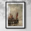 Vintage Nautical Print XXXII - impression encadrée