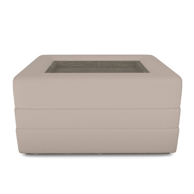 Boyden Ottoman with Wood Tray
