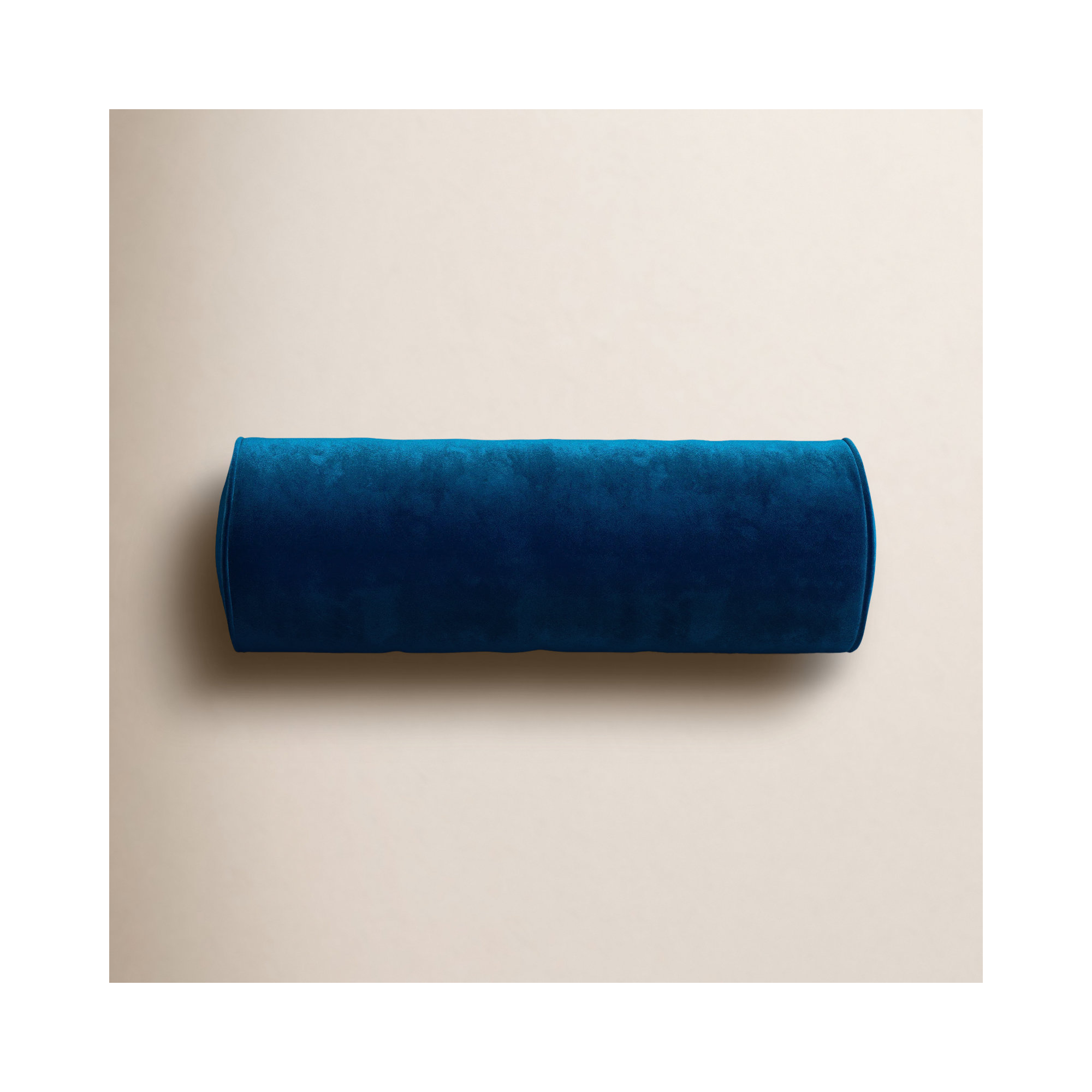 Deane Bolster Accent Pillow, Polyester/Pollyfill, Navy