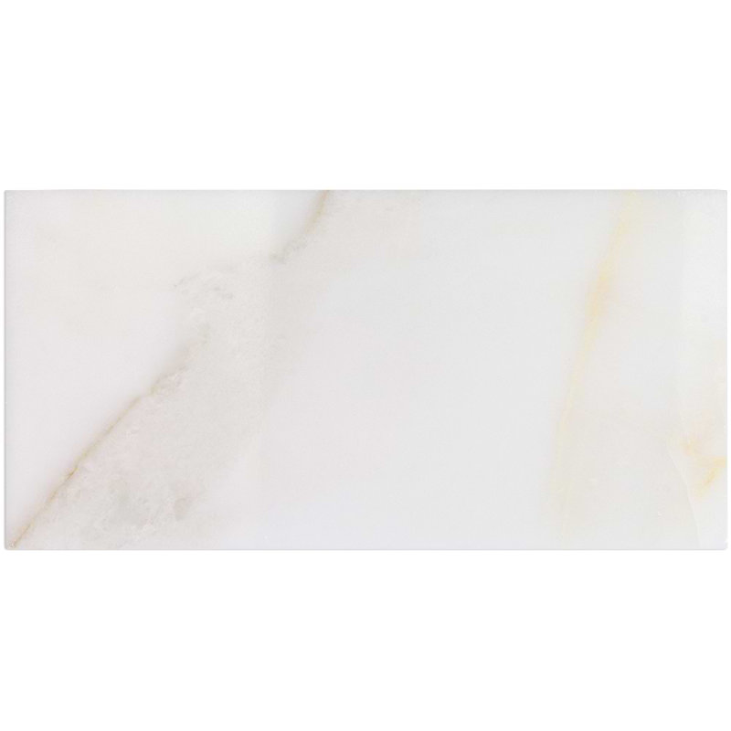 Calacatta 6X12 Polished Marble Subway Tile