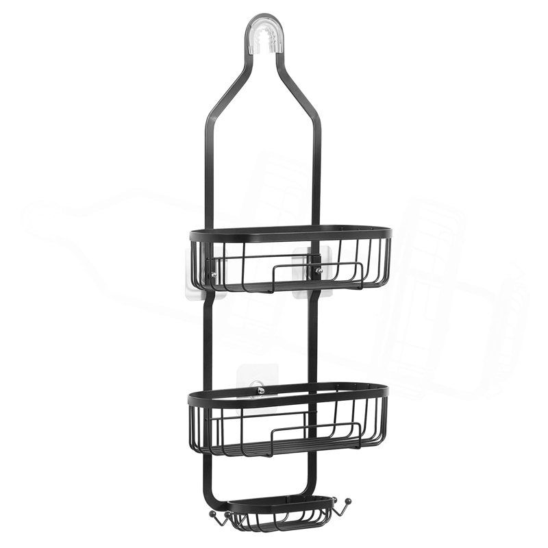 Support de rangement pour douche à 3 niveaux