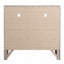Commode média, champagne argenté-20738795