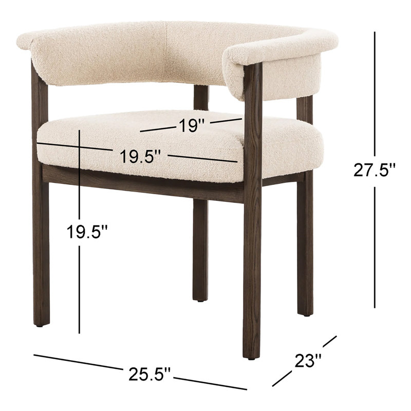 Cassie Upholstered Arm Chair
