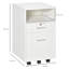 Vinsetto Mobile File Cabinet Lockable A4 Letter-2056434944