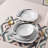 Deno 24-Piece Porcelain Dinnerware Set, Service For 6