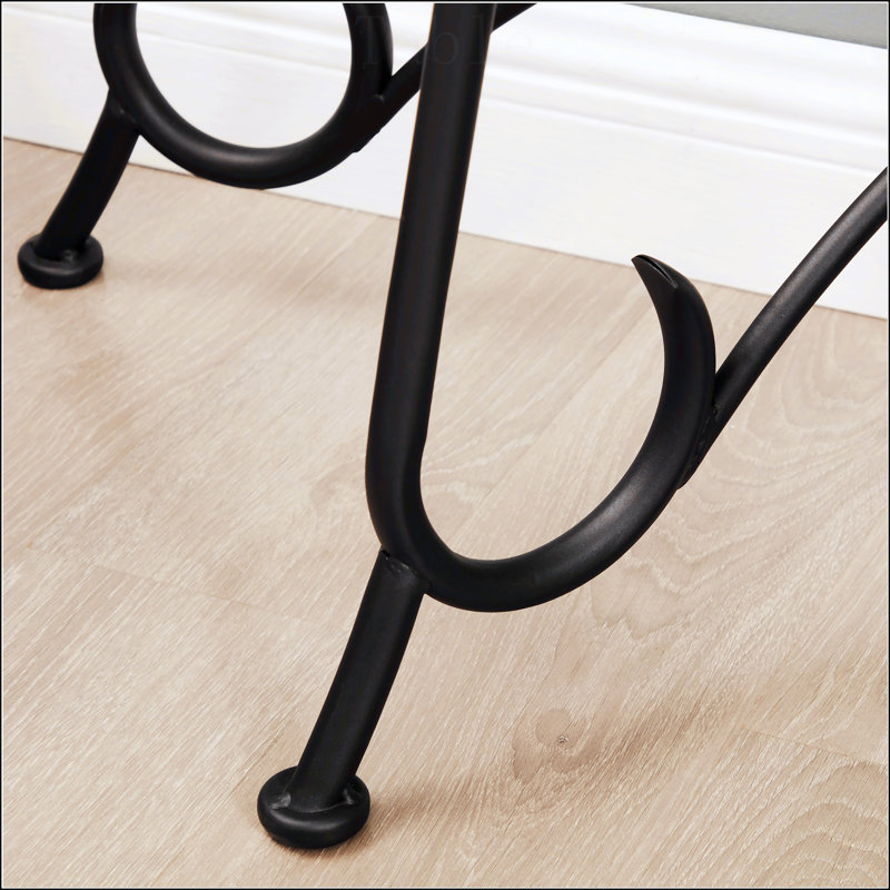 Tempered Glass Surface Console Table Coffee Table
