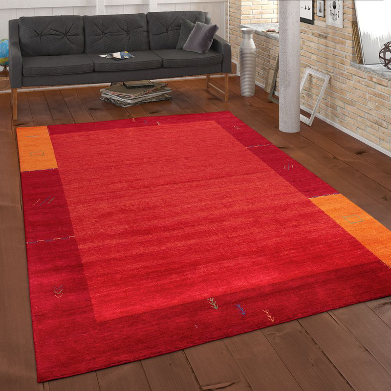 Hallie Southwestern Wool Hand Woven Area Rug, Rectangle 120 x 170cm