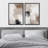 Color Blocks " Pastel Grunge Paint Stroke Abstract Shapes Modern Art Wall Decor Artwork Calm Relax " 2 - Pieces-98109247-98109248