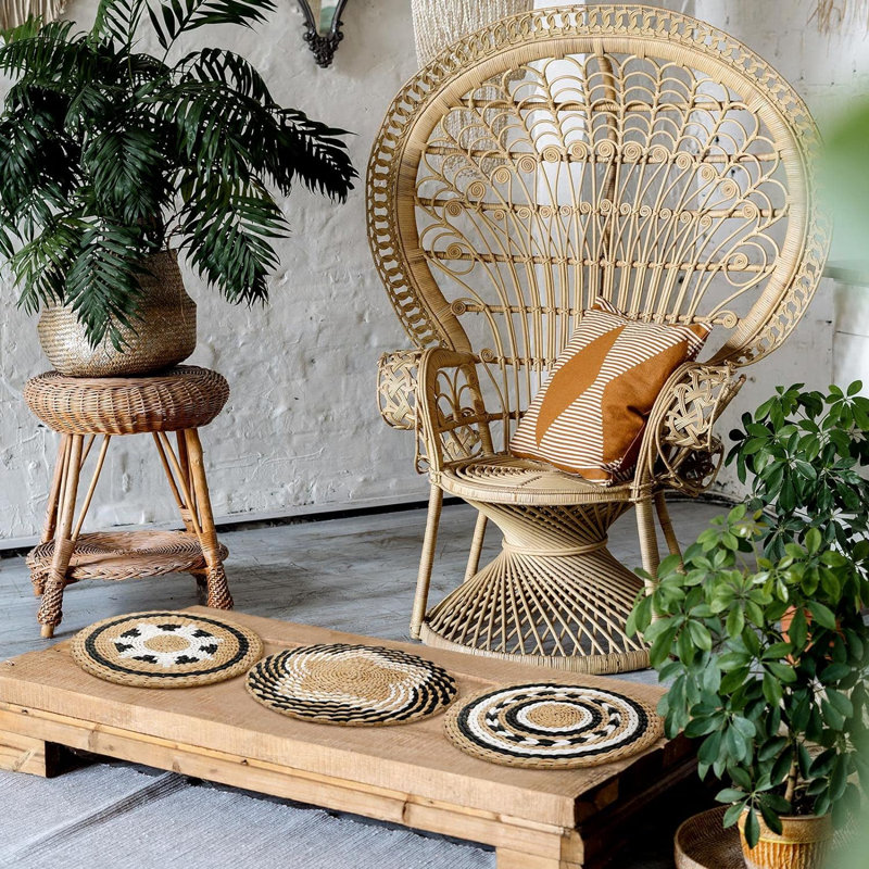 Boho Wall Decor on Fabric