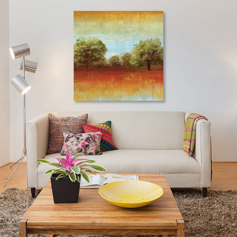 «All Aglow II» par Tom Reeves, reproduction sur toile, H 48 po x l 48 po x P 1,5 po, Toile tendue, Pas de tapis