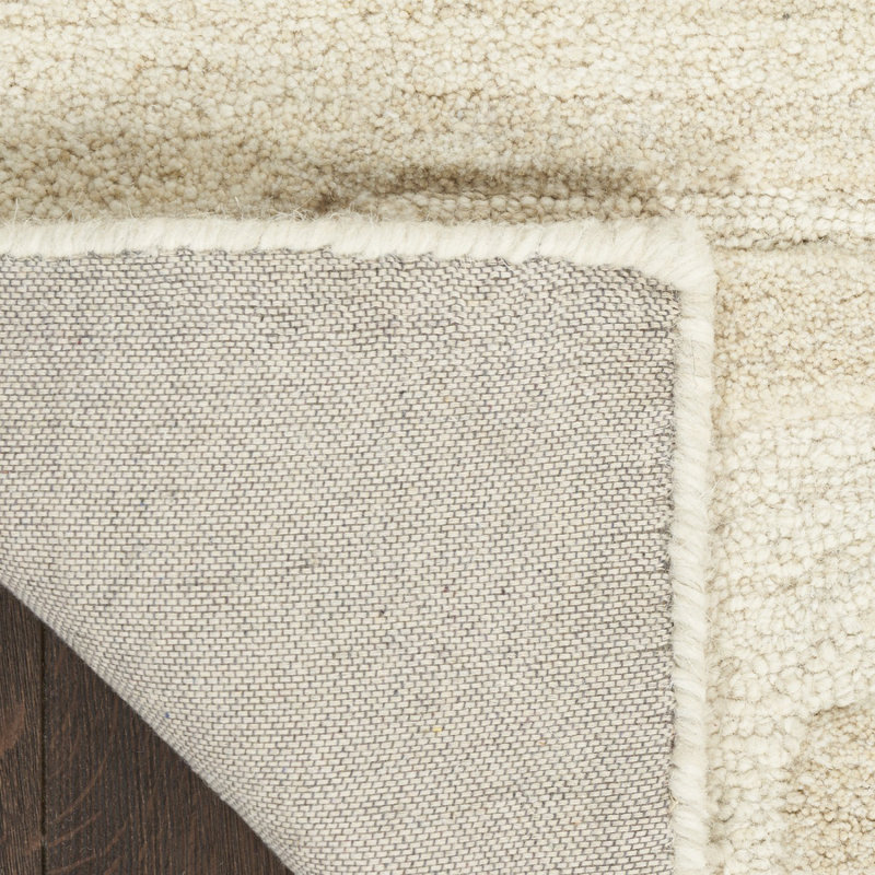 Abstract 10Mm Pile Rug, Handmade Modern Wool Stain Resistant Rug For Bedroom, Living, & Dining Room, Rectangle 160 x 221 cm