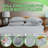 Premium Rayon From Bamboo Blend Sheet Set With Deep Pockets, Cooling and Breathable-370659614-370659661