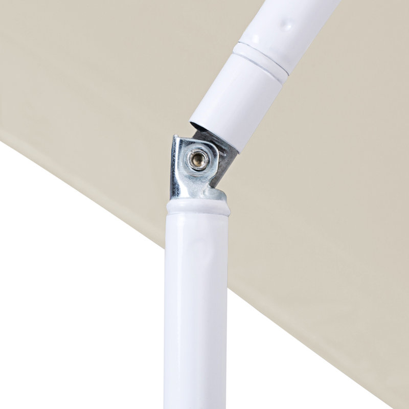 Eris Beach Parasol, Beige, 140cm H x 180cm W x 180cm D