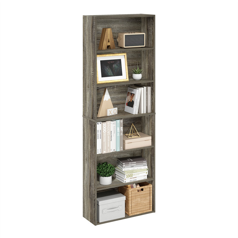 Nakeisha 62.5cm W Standard Bookcase, French Oak