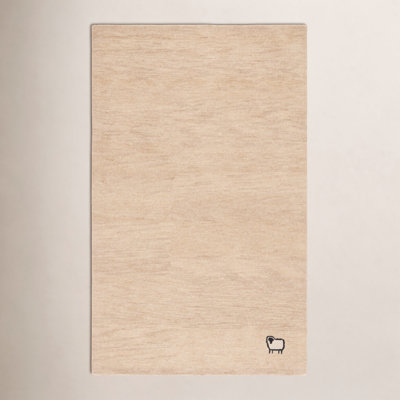 Lonzo Beige Hand-Woven Rug