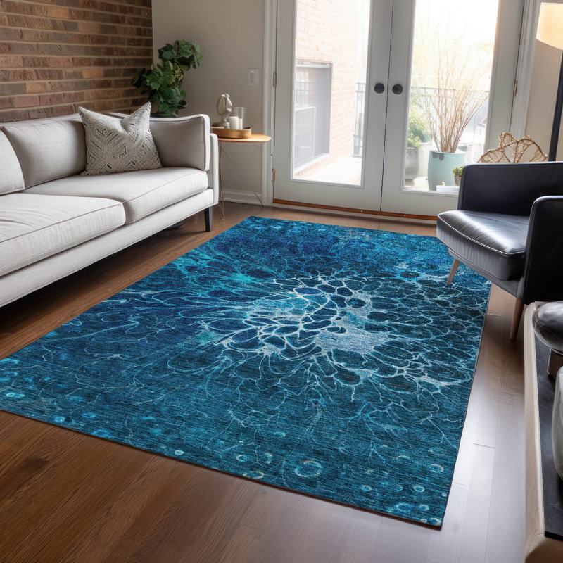 Tapis intérieur / extérieur Kurston avec envers antidérapant, Rectangle 3 pi x 5 pi