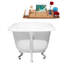 Baignoire de trempage sur pattes 48 "Streamline-50897290-50897296