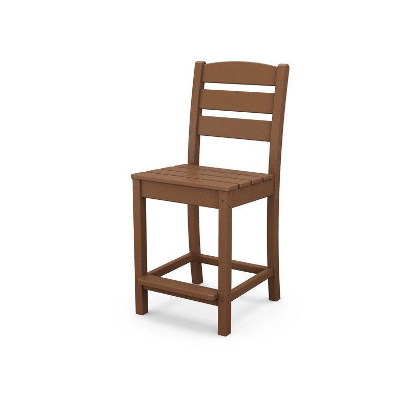 Chaise de comptoir Lakeside, Teck