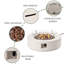 Kinzie Round Concrete Propane Smokeless Fire Pit Table-466190595