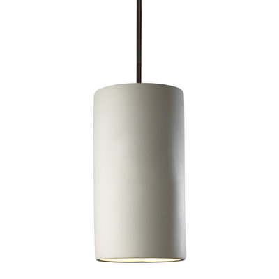 Luminaire suspendu cylindrique - tige rigide