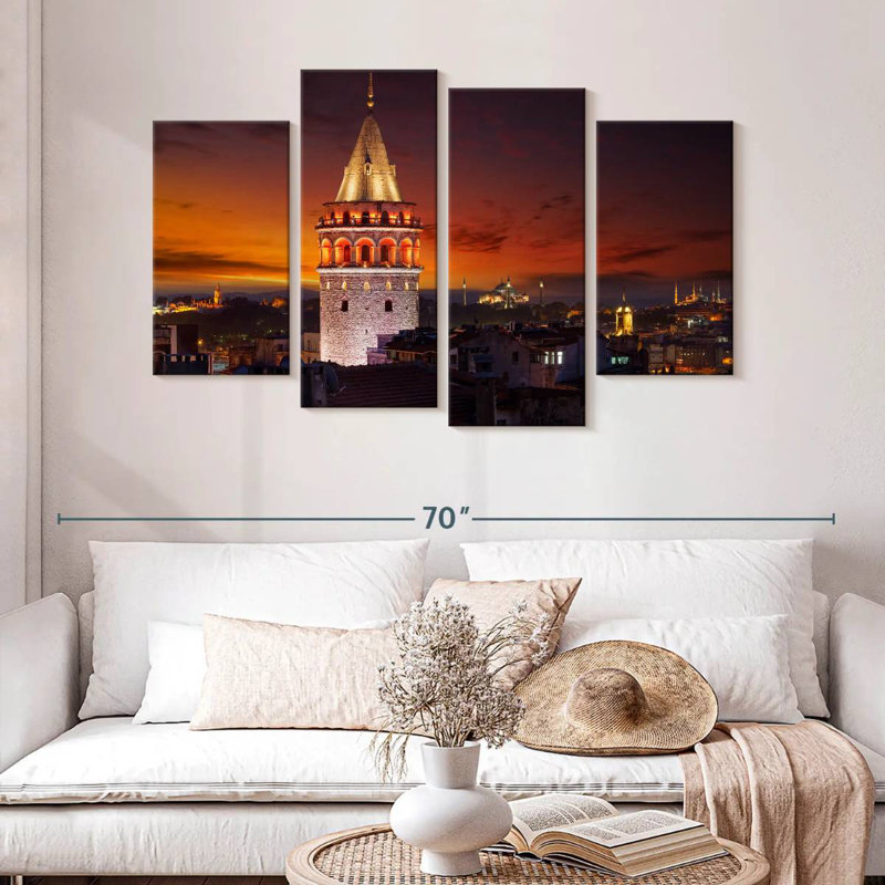 Nicci Galata Tower And Istanbul Nightscape